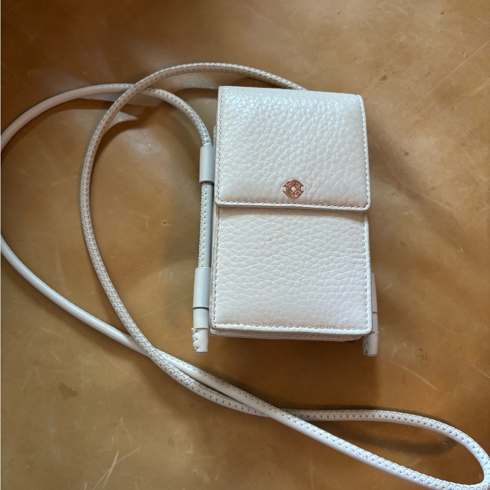Dagne Dover Piper Phone Sling in Bone